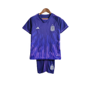 Kit Infantil Argentina Roxo Adidas 2022/23 [COMPRE 2 LEVE 3]