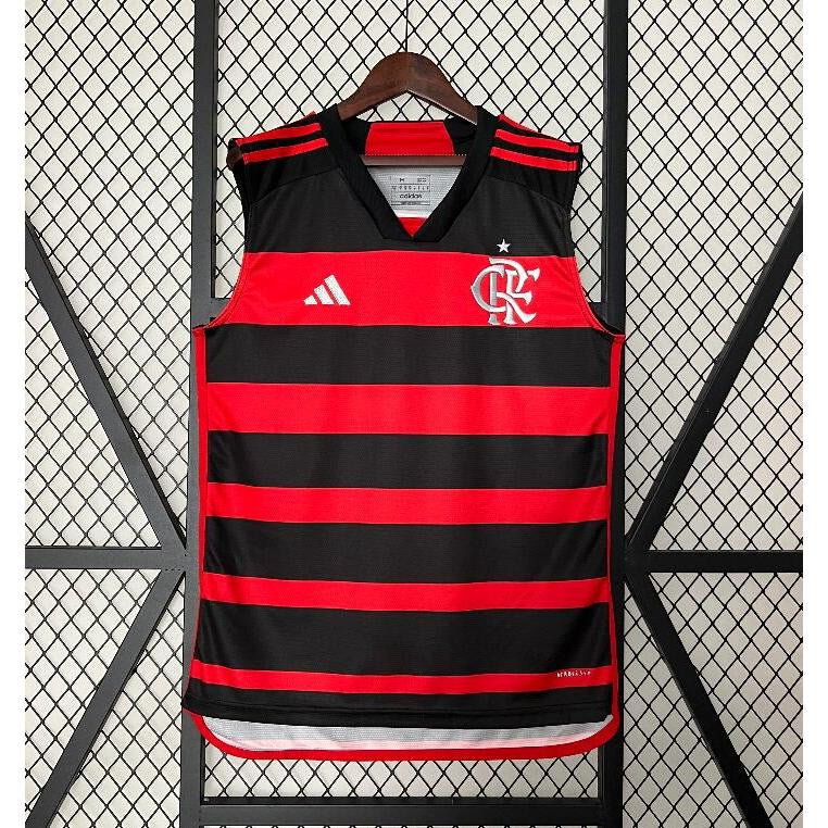 Nova Regata I Flamengo Adidas 2024/25 Rubro-Negra