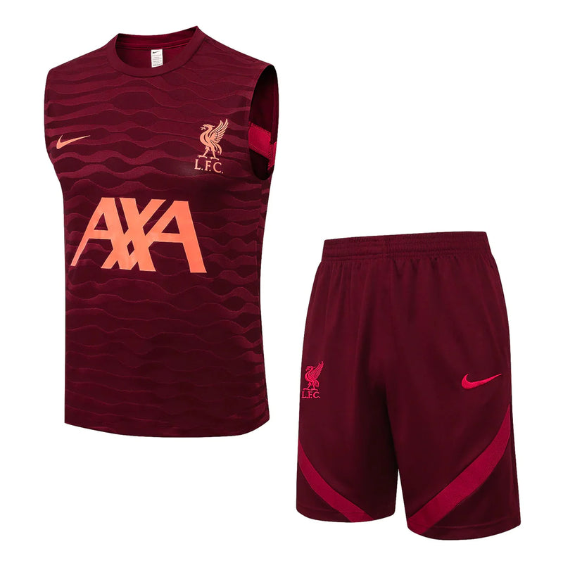 Conjunto Regata Liverpool - Vermelho