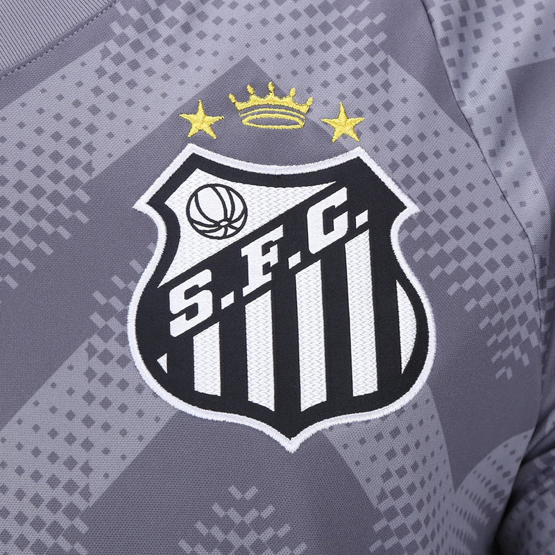 Camisa Santos Goleiro 24/25 - Cinza [FRETE GRÁTIS]