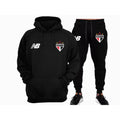 Conjunto Moletom + Calça São Paulo New Balance - 3 Cores [FRETE GRÁTIS]