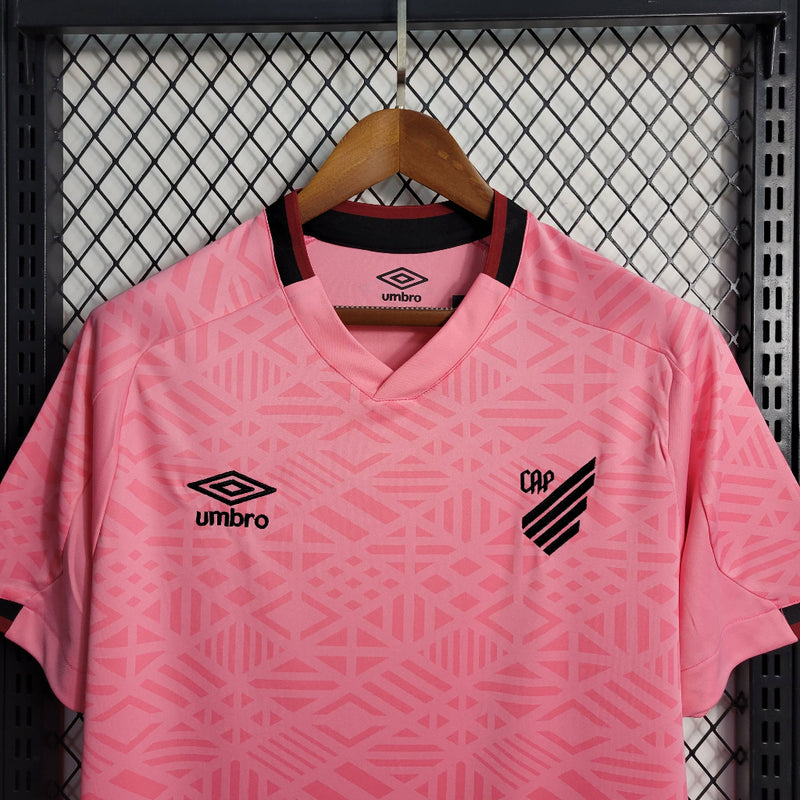 Nova Camisa do Athletico Paranaense Umbro Rosa 2023 [FRETE GRÁTIS]