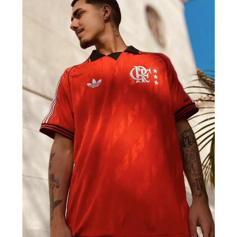 Nova Camisa Flamengo Lifestyler Adidas 2024/2025 [FRETE GRÁTIS]