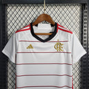 Kit Infantil Nova Camisa Branca Flamengo Adidas + Shorts - 2023/2024 [FRETE GRÁTIS]