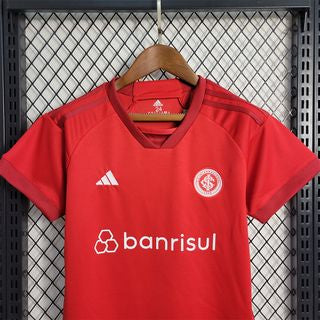 Kit infantil Nova Camisa Principal Internacional Adidas 2023/2024 [FRETE GRÁTIS]