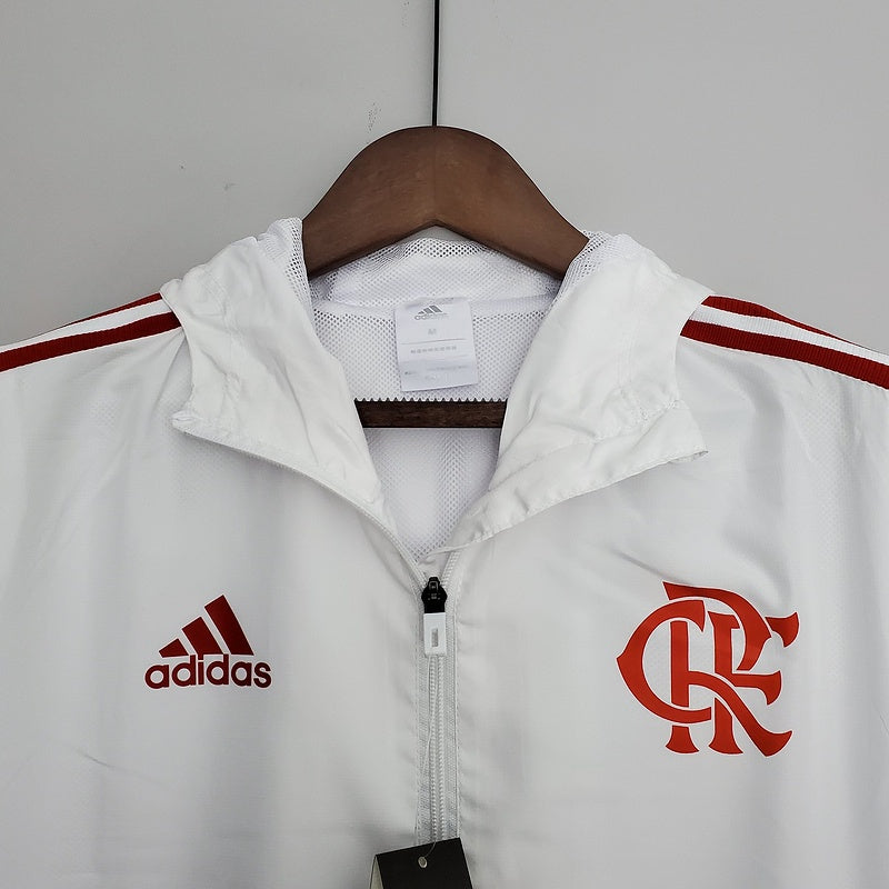 Jaqueta Branca Flamengo 2022 - [FRETE GRÁTIS]