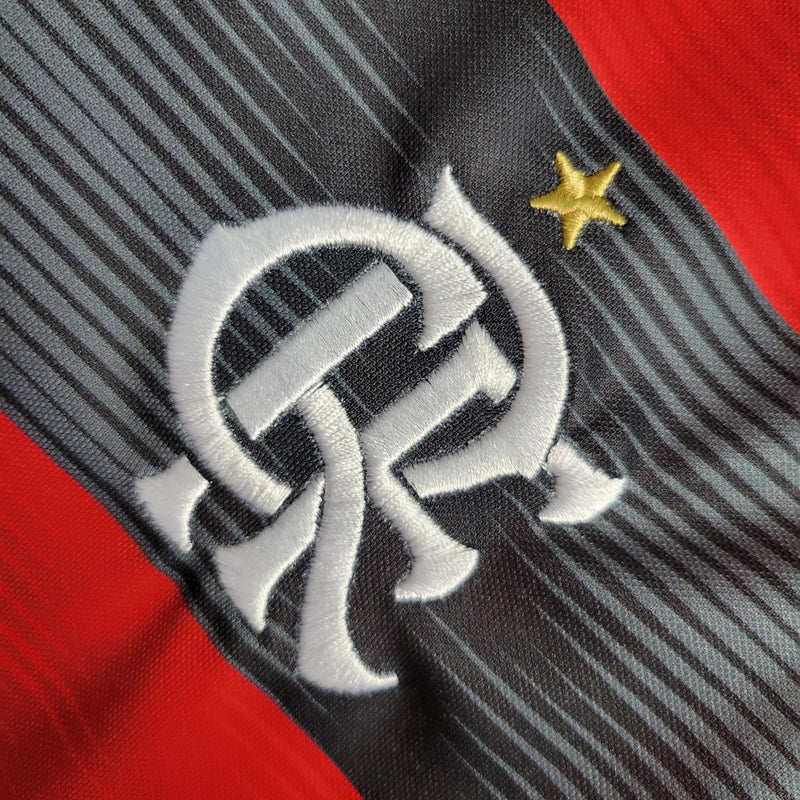 Kit Infantil Nova Camisa Flamengo Adidas + Shorts - 2023/2024 [FRETE GRÁTIS]