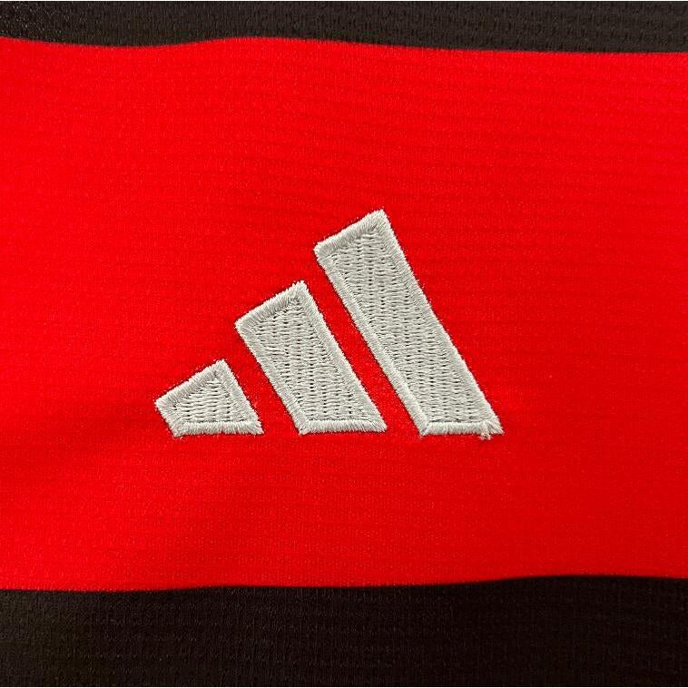 Nova Regata I Flamengo Adidas 2024/25 Rubro-Negra