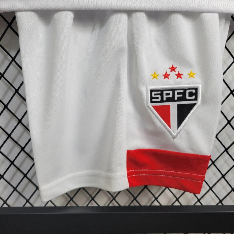 Novo Kit Infantil São Paulo New Balance Camisa + Shorts 2024/25-  [FRETE GRÁTIS]