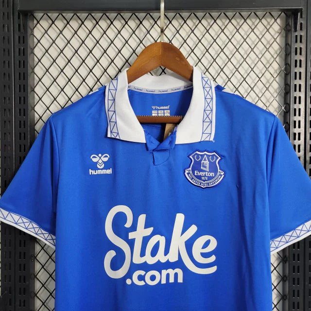 Camisa Everton I Hummel 23/24 Torcedor Azul