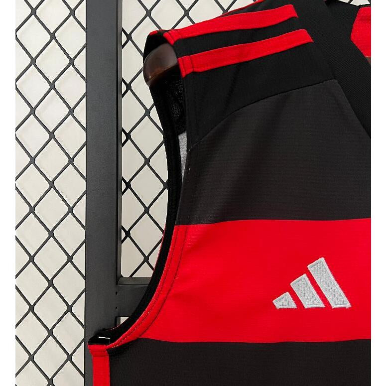 Nova Regata I Flamengo Adidas 2024/25 Rubro-Negra