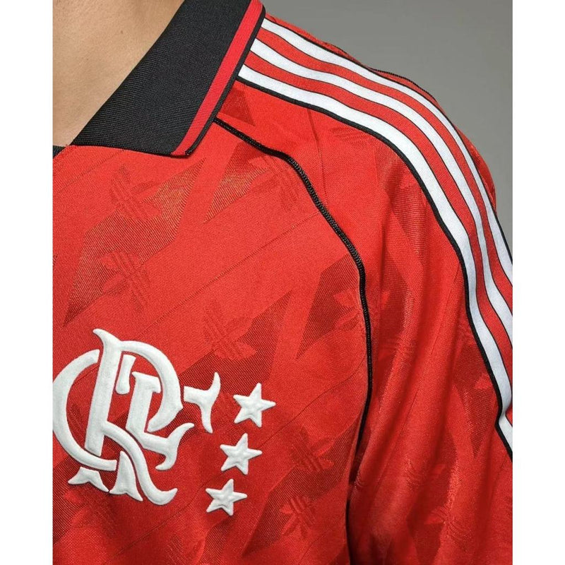 Nova Camisa Flamengo Lifestyler Adidas 2024/2025 [FRETE GRÁTIS]