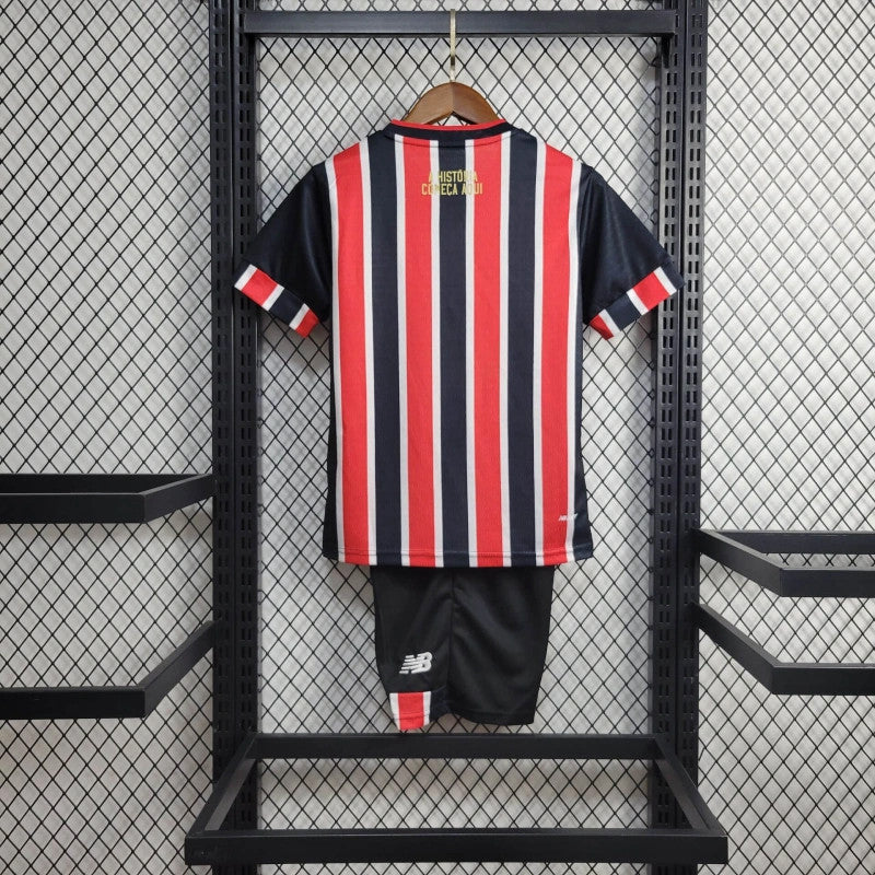 Novo Kit Infantil São Paulo II New Balance Camisa + Shorts 2024/25-  [FRETE GRÁTIS]