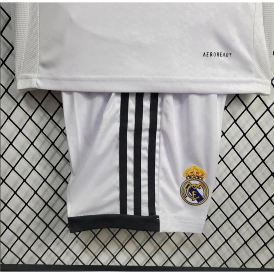 Novo Kit Infantil Real Madrid Camisa + Shorts 2024/25 - [FRETE GRÁTIS]