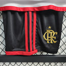 Kit Infantil Nova Camisa Branca Flamengo Adidas + Shorts - 2023/2024 [FRETE GRÁTIS]