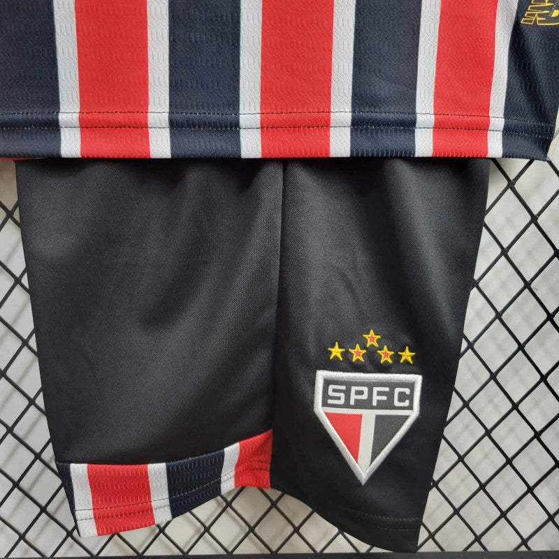 Novo Kit Infantil São Paulo II New Balance Camisa + Shorts 2024/25-  [FRETE GRÁTIS]