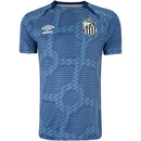 Camisa Santos Pré Jogo 24/25 - Azul [FRETE GRÁTIS]