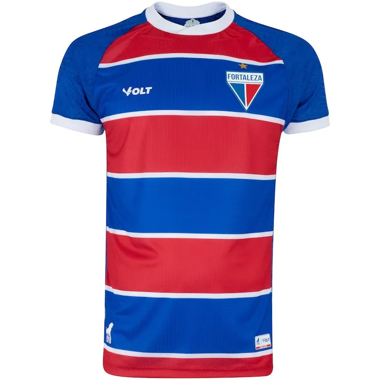 Camisa Principal Fortaleza Volt 2024/25 - Vermelha e Azul