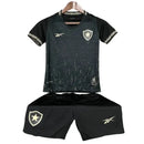 Novo Kit Infantil Camisa + Shorts Botafogo Preto 24/25 - [FRETE GRÁTIS]