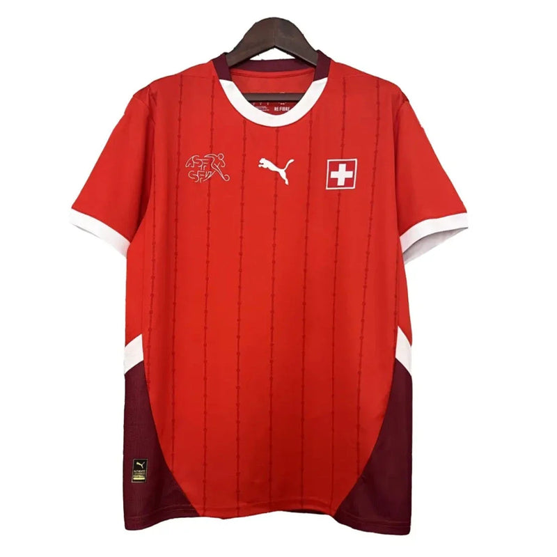 Camisa Seleção Suiça 2024/25 I Home - [FRETE GRÁTIS]