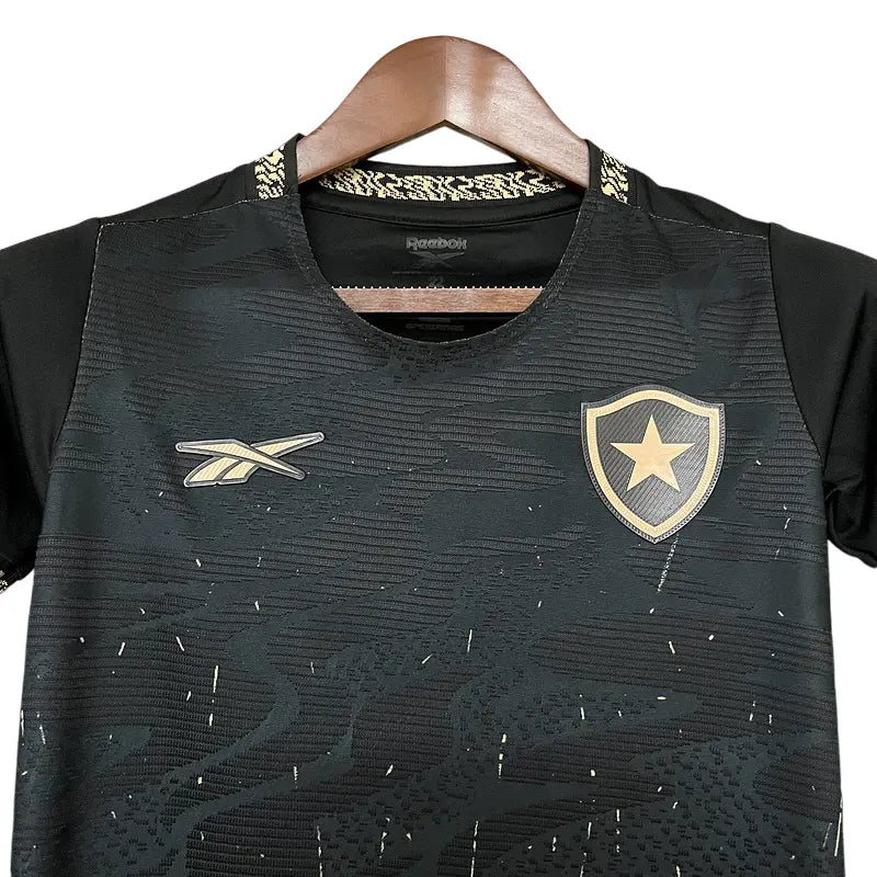 Novo Kit Infantil Camisa + Shorts Botafogo Preto 24/25 - [FRETE GRÁTIS]