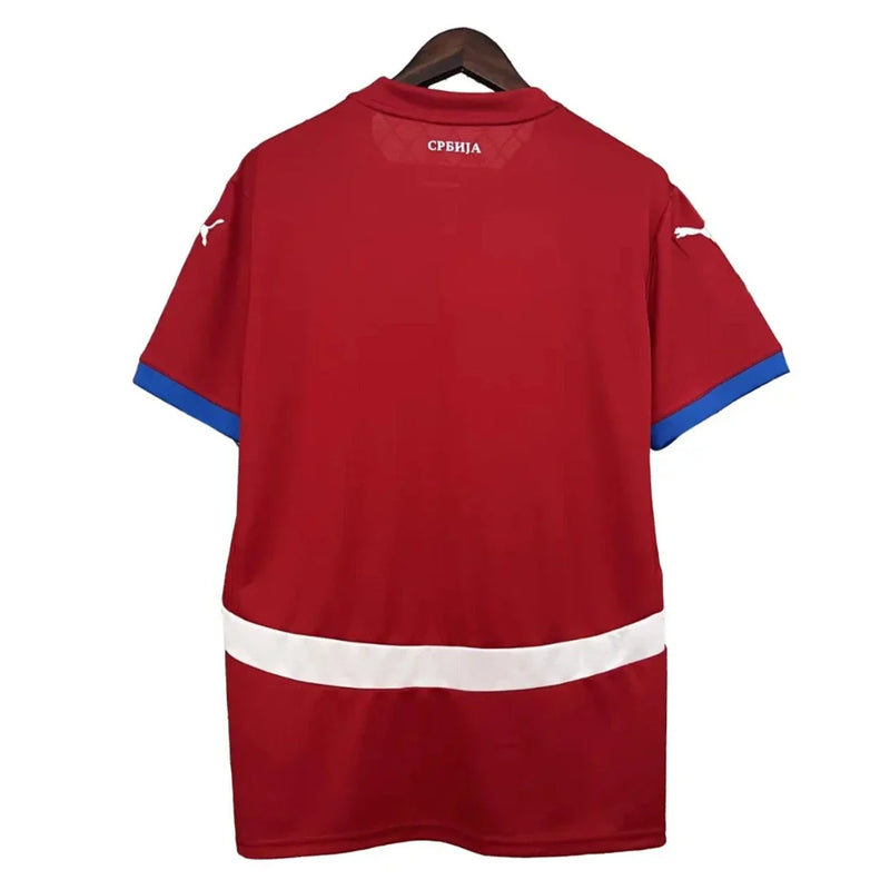 Camisa Sérvia 2024/25 I Home - [FRETE GRÁTIS]