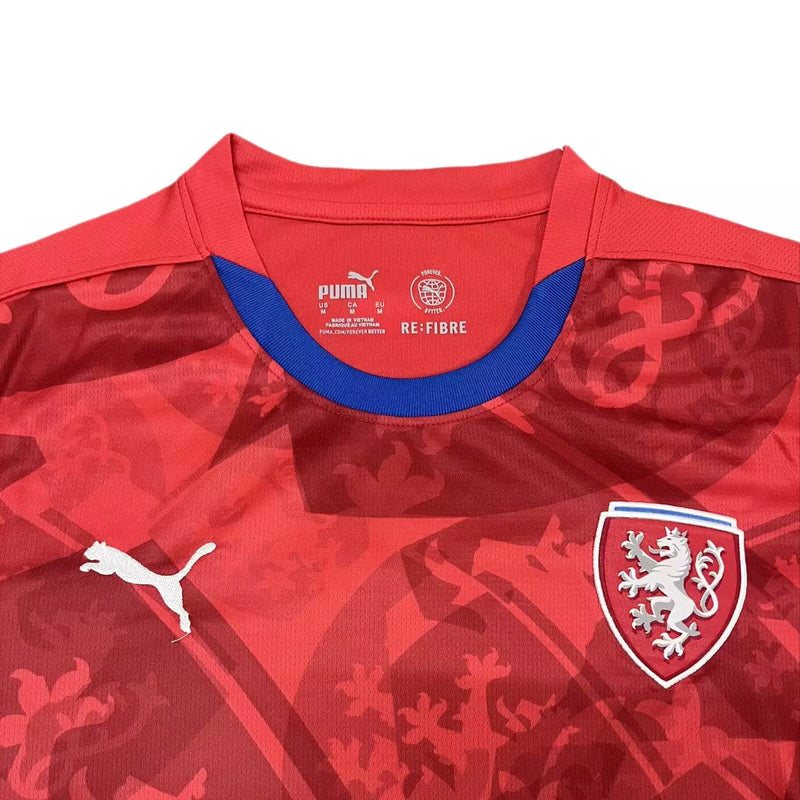 Camisa República Tcheca 2024/25 Home I - [FRETE GRÁTIS]