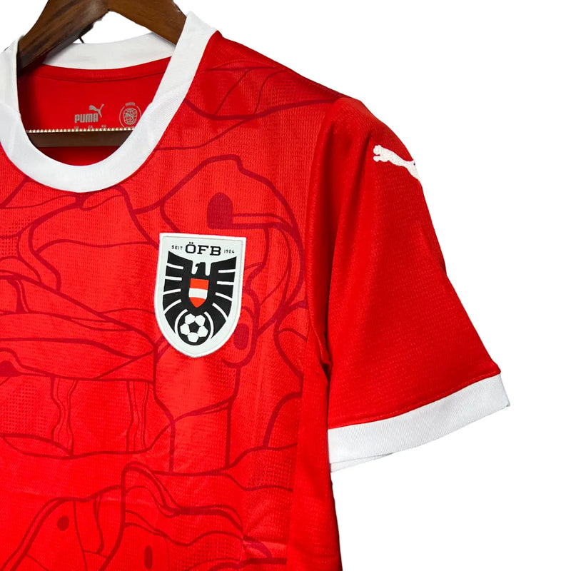 Camisa Áustria 2024/25 I Home - [FRETE GRÁTIS]