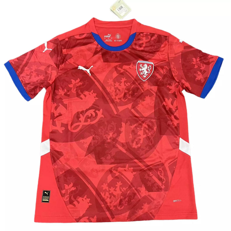 Camisa República Tcheca 2024/25 Home I - [FRETE GRÁTIS]