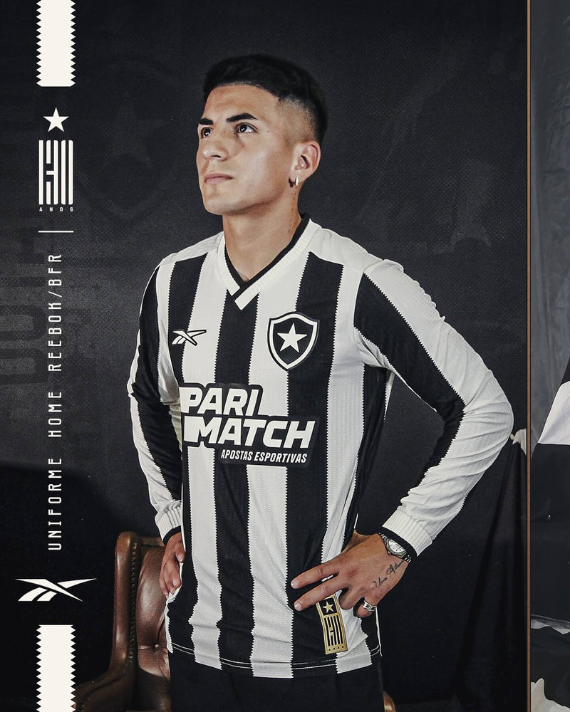 Nova Camisa Manga Longa Botafogo Listrada 2024/2025 - [FRETE GRÁTIS]