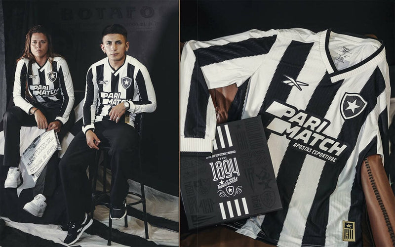 Nova Camisa Manga Longa Botafogo Listrada 2024/2025 - [FRETE GRÁTIS]