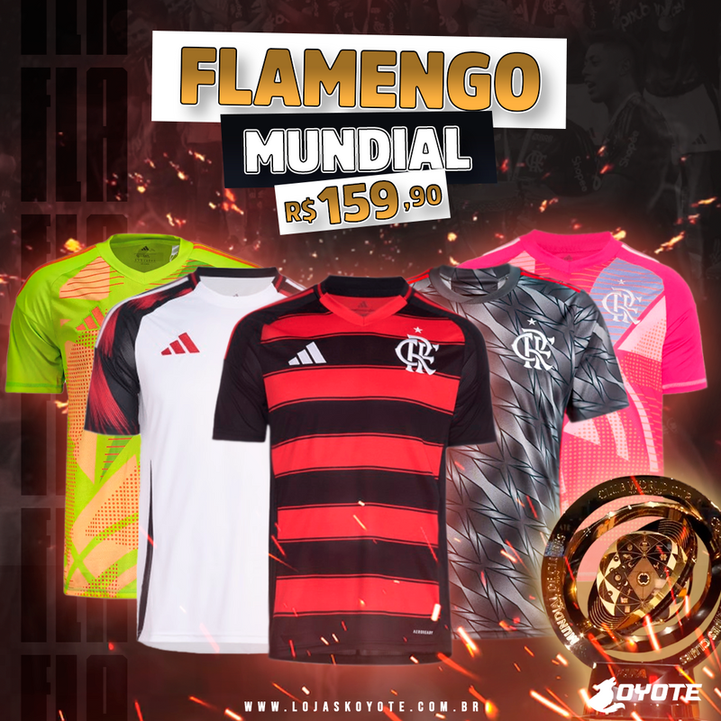 Novas Camisas Flamengo 2025/26 [MUNDIAL DE CLUBES]