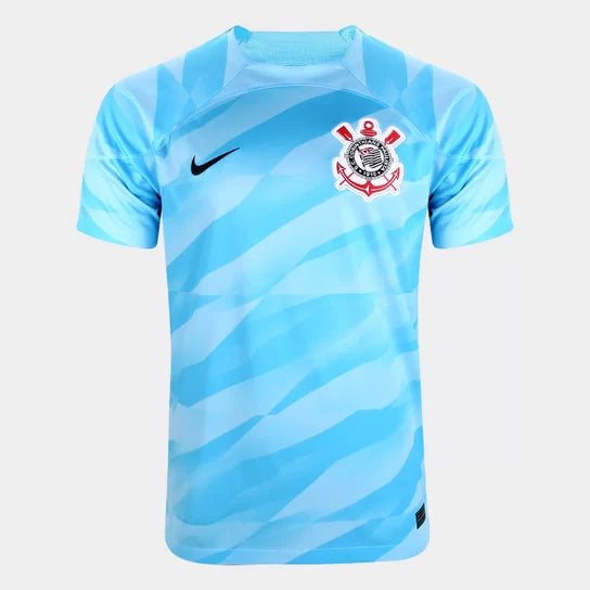 Camisa Goleiro Corinthians 23/24 s/n° Torcedor Nike - Azul