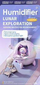 Umidificador Difusor Cápsula Espacial com Luz Atmosférica 7 Cores [FRETE GRÁTIS]