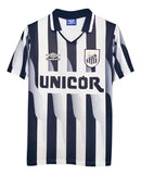 Camisa Santos Away 1998 Retrô - Branca e Preta [FRETE GRÁTIS]