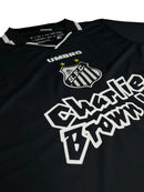Camisa Santos Charlie Brown Jr. Marginal Alado - Preta [FRETE GRÁTIS]