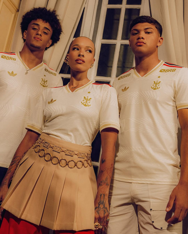 Nova Terceira Camisa Feminina Flamengo Adidas 2025-26 [FRETE GRÁTIS]