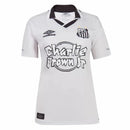Camisa Santos Feminina Charlie Brown Jr. Dias de Glória - Branca [FRETE GRÁTIS]