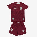 Kit infantil Camisa Grená Fluminense Adidas 2023/2024 [FRETE GRÁTIS]