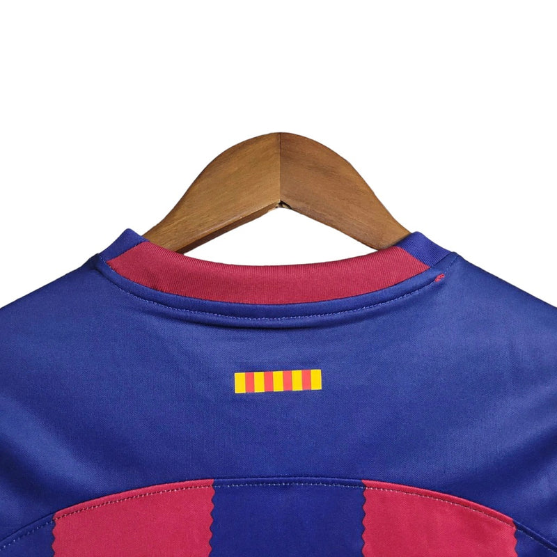 Kit Infantil Barcelona Nike Camisa + Shorts 2023/24 - [FRETE GRÁTIS]