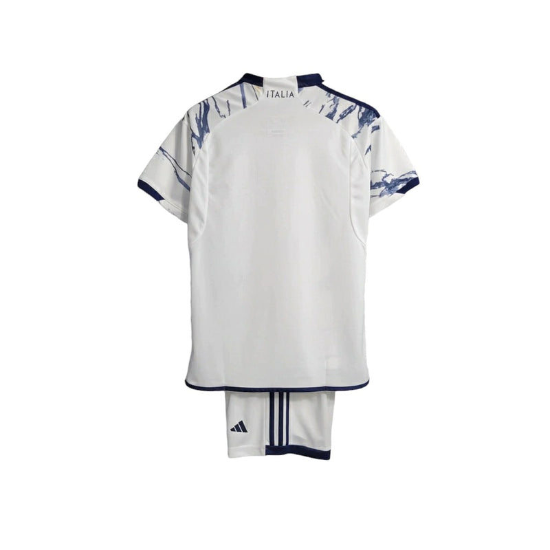 Kit Infantil Itália II Adidas Camisa + Shorts 2023/24 -  [FRETE GRÁTIS]