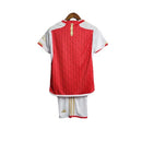 Kit Infantil Arsenal Adidas Camisa + Shorts 2023/24 -  [FRETE GRÁTIS]