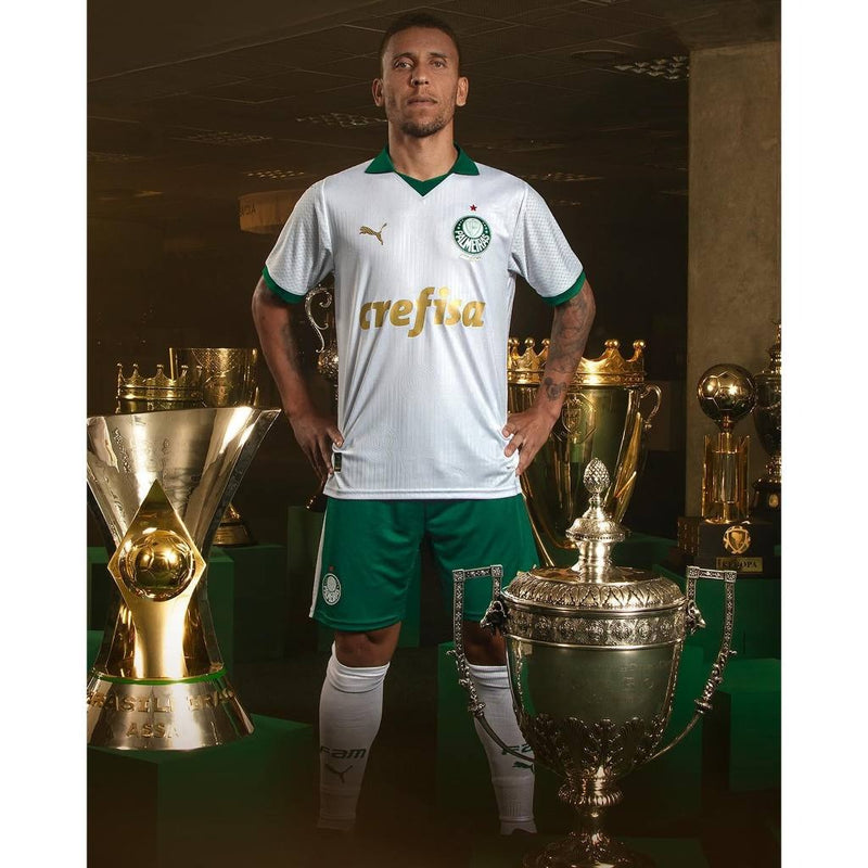 Nova Camisa Branca Palmeiras Puma 2024/25 [COMPRE 2 LEVE 3]