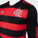 Camisa Principal Manga Longa Flamengo Adidas 2024/2025 [FRETE GRÁTIS]