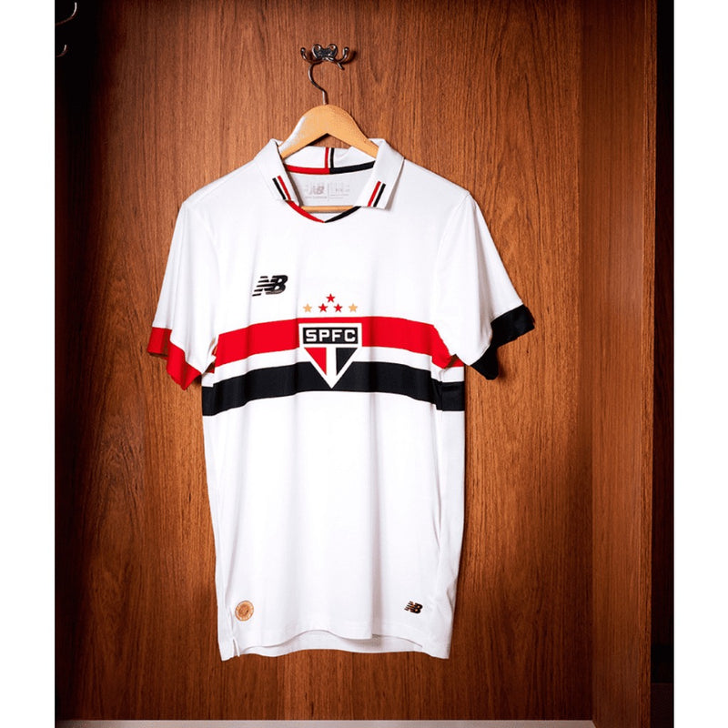 Nova Camisa Principal New Balance São Paulo 2024/25 [COMPRE 2 LEVE 3]