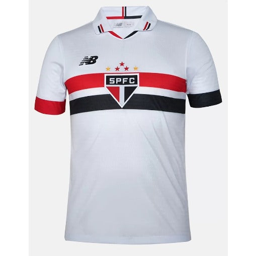 Nova Camisa Principal New Balance São Paulo 2024/25 [COMPRE 2 LEVE 3]