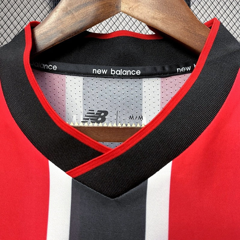 Nova Camisa Listrada New Balance São Paulo 2024/25 [COMPRE 2 LEVE 3]