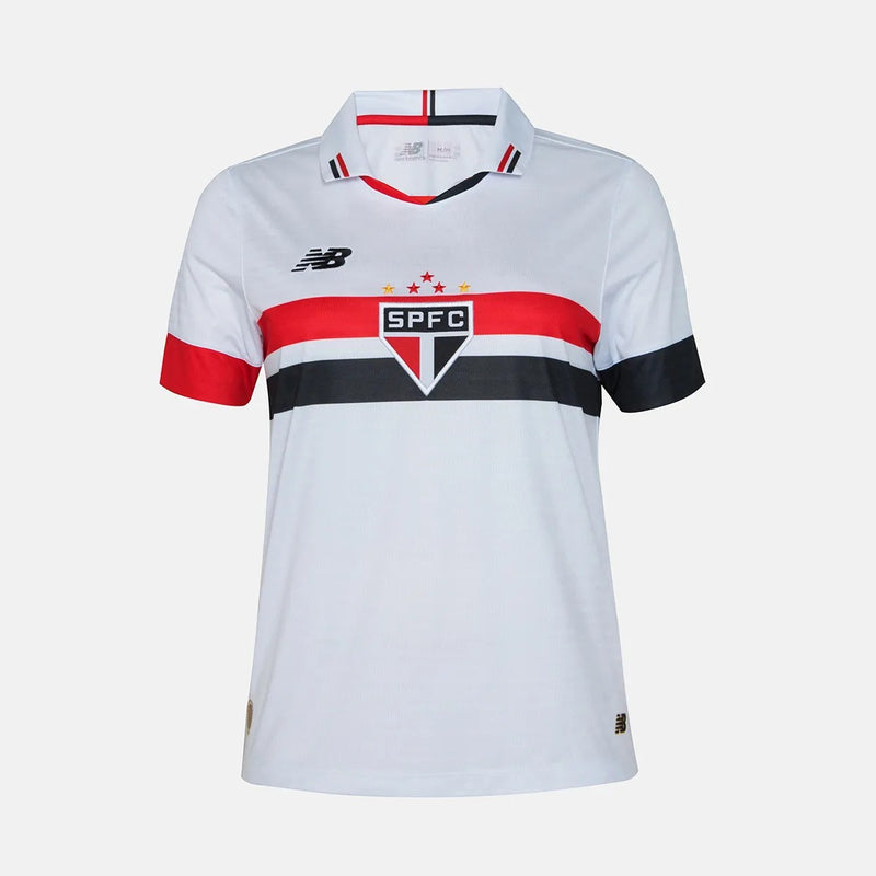 Nova Camisa Principal New Balance São Paulo 2024/25 [COMPRE 2 LEVE 3]