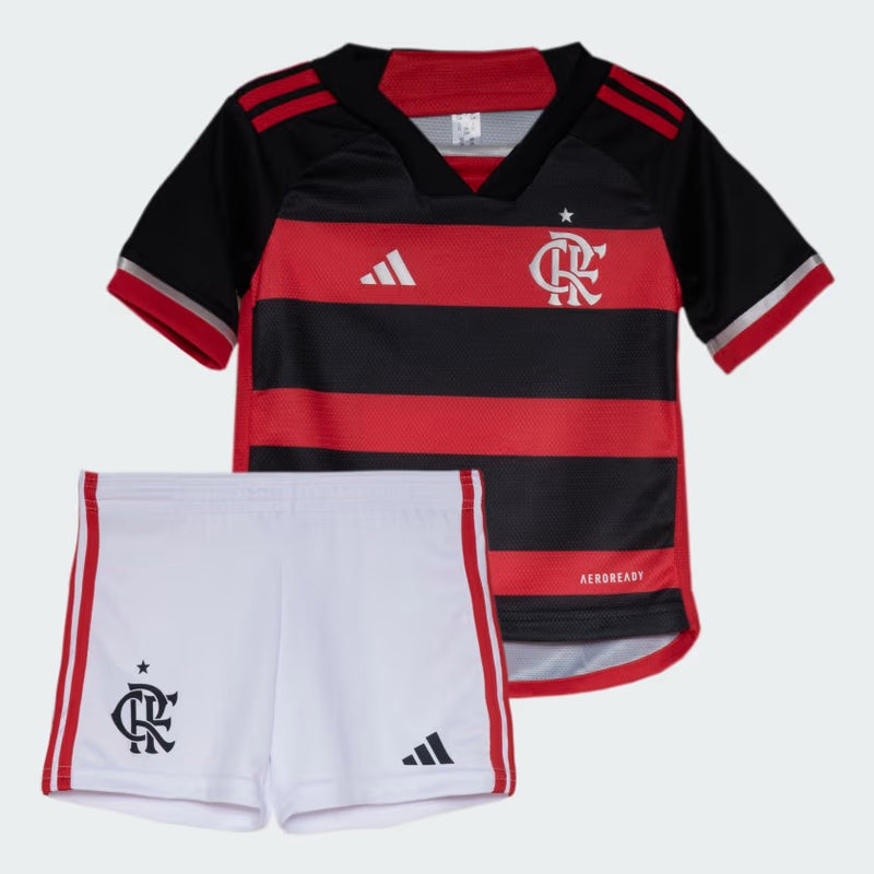 Kit Infantil Flamengo Adidas 2024/25 [COMPRE 2 LEVE 3]