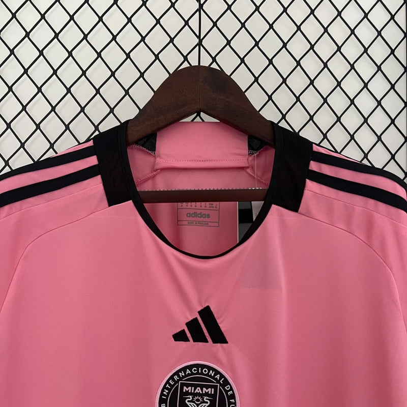 Camisa Principal Inter Miami Adidas 2024/25 Rosa [COMPRE 2 LEVE 3]